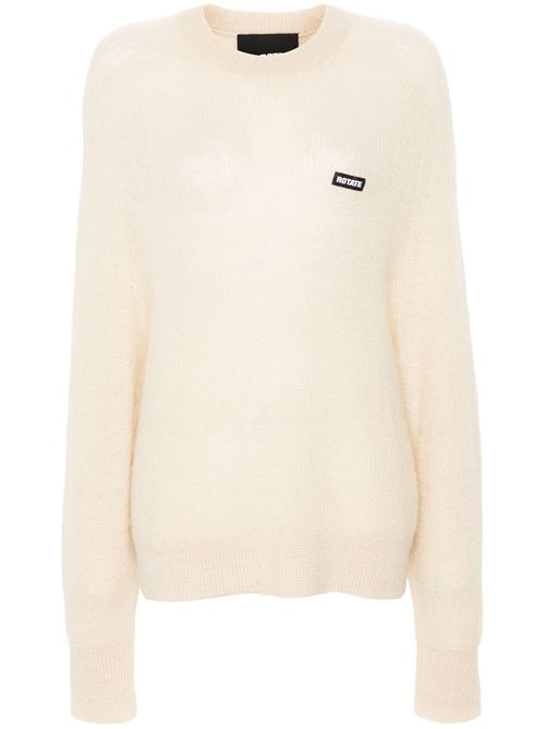 Beige logo knit ROTATE BIRGERCHRISTENSEN | 1128671876BCR15951876